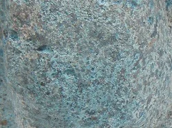blue artificial
rock