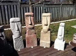 Easter Island
head statues