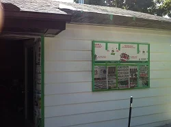 artificial rock painting step
1