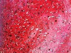 red artificial
rock