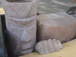artificial rock plant
pot