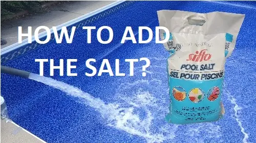 How To Add Salt To A Pool