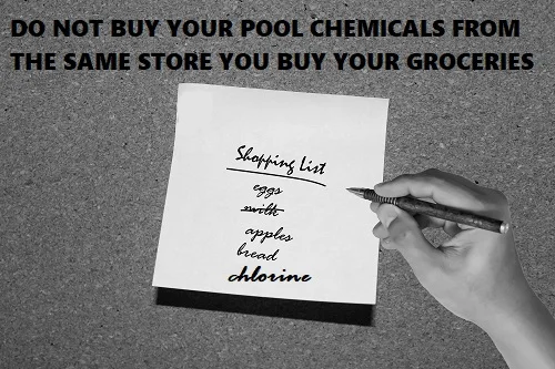 having a bad time buying pool chemicals