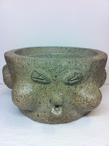 Blowfish Moai Statue