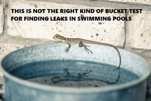 pool bucket test