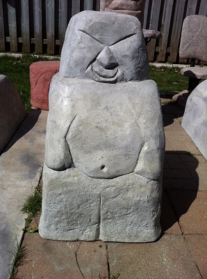 Buddha Buddy Moai Statue