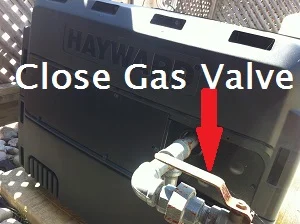 gas heater valve