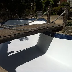 concrete pool painting