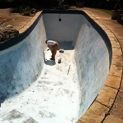 concrete pool painting
