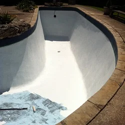 concrete pool painting