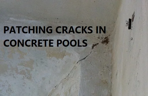 How to fix a crack in a concrete pool