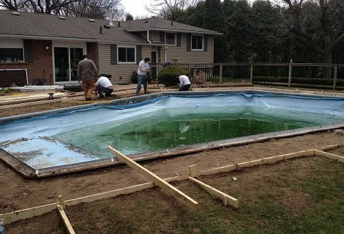 pool deck forms