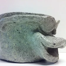 Donny Duckface Moai Statue