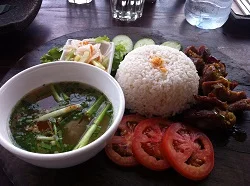 BBQ pork in Siem Reap Cambodia