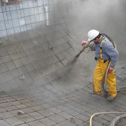 swimming pool shotcrete
