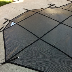 safety cover installation with
slide progress pics