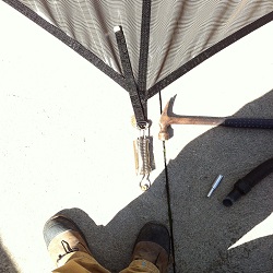 safety cover installation with slide
progress pics