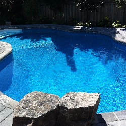 safety cover
installation with waterfall progress pics