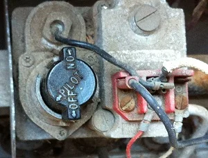 pool heater gas valve