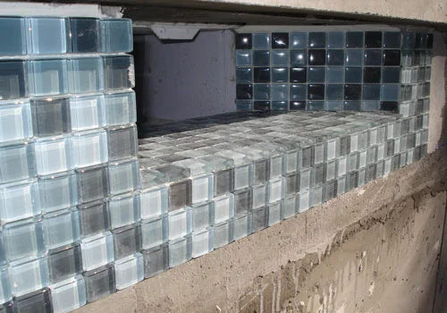 mosaic glass pool tile