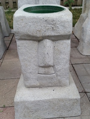John Stone Moai Statue