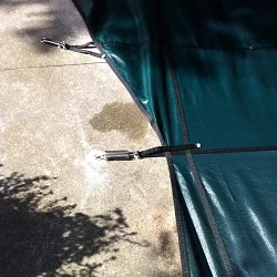 kidney pool safety cover 

install