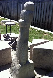 Lady Easter Island Statue