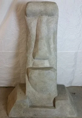 Rock Lesnar Moai Statue