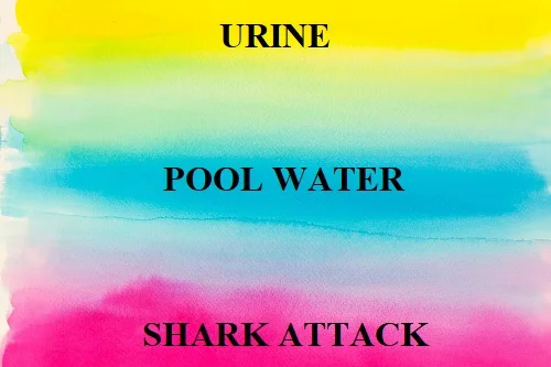 water changes color when you pee