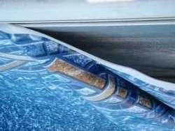 installing a pool vinyl liner 