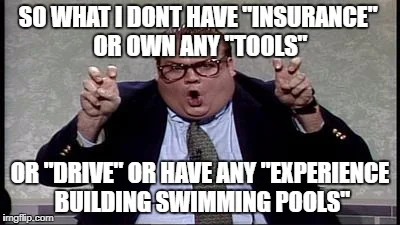 Low bid pool contractors