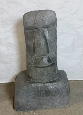 Magma Moai Statue