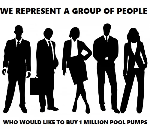 The pool equipment manufacturing and distribution process