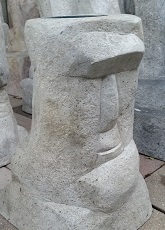 Rocky McRockface Easter Island Statue