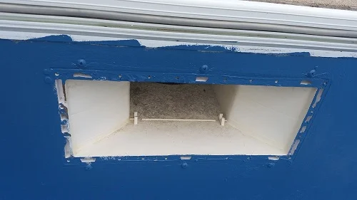 painted vinyl liner pool