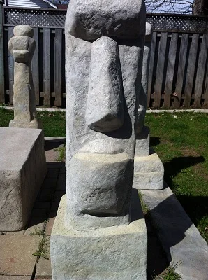 Trey Parker Moai Statue