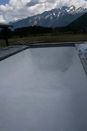 converting a vinyl pool to a concrete pool