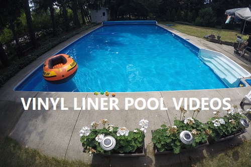 Vinyl liner pool videos