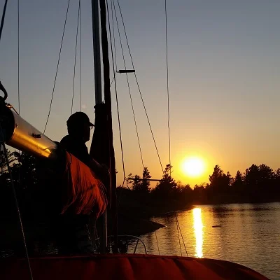 sailing with my father