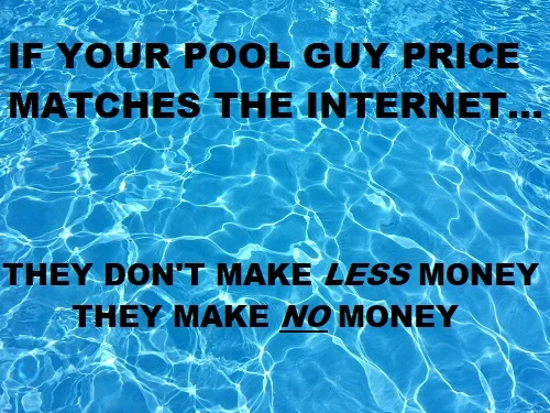 Price matching pool equipment online
