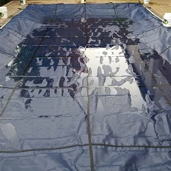 rectangle pool safety cover 

installation progress pictures