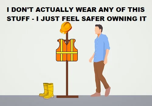 PPE wear safety gear all of the time