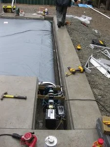 swimming pool safety cover