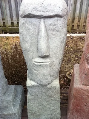 Sal Stone Moai Statue