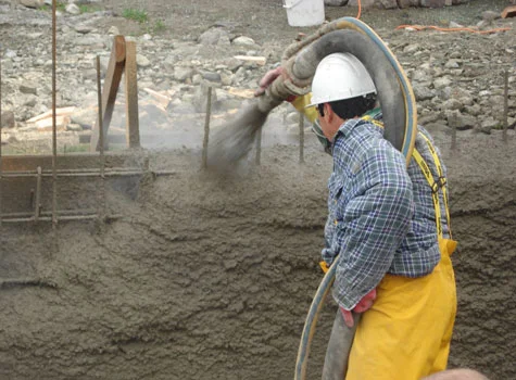 new concrete pool construction