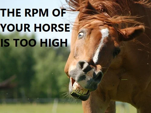 horsepower too high
