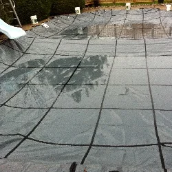 safety cover installation 

with slide progress pics