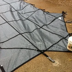 safety cover installation 

with slide progress pics