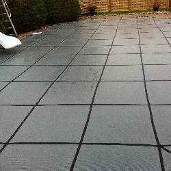 safety cover installation 

with slide progress pics