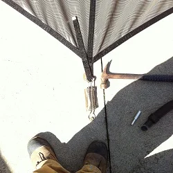 safety cover installation with slide 

progress pics